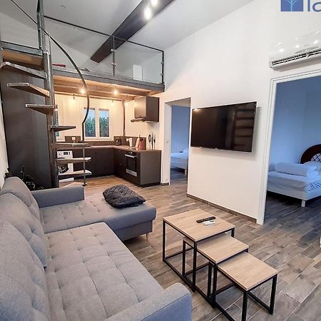 Haut De Villa Vue Mer 3 Pieces Climatise & Wifi 4 A 6 Personnes Pietrosella Extérieur photo