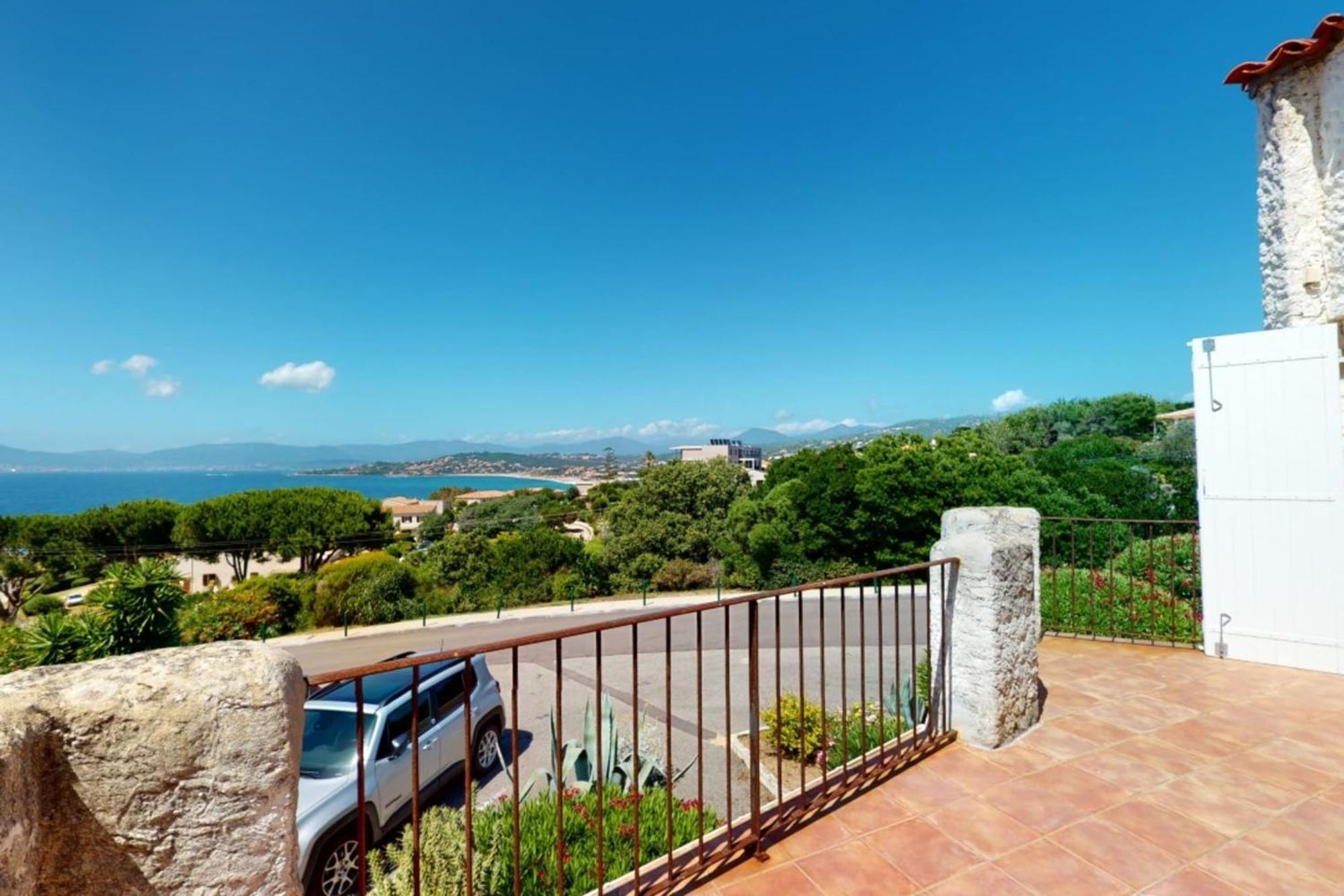 Haut De Villa Vue Mer 3 Pieces Climatise & Wifi 4 A 6 Personnes Pietrosella Extérieur photo